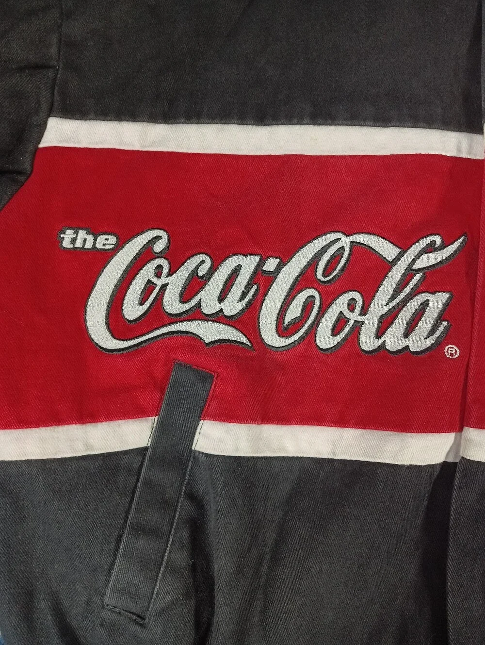 NASCAR JH Design Coca Cola Racing Family #20 Tony Stewart Jacket Mens - Picture 5 of 15